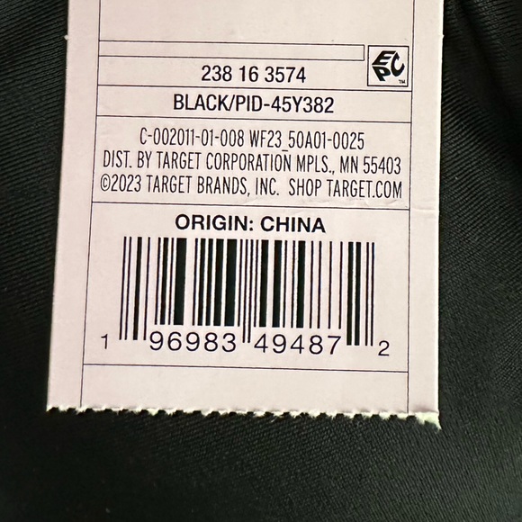 2/$20   Wild Fable Scoop Neck Bralette Bikini Top - Black - Picture 5 of 6